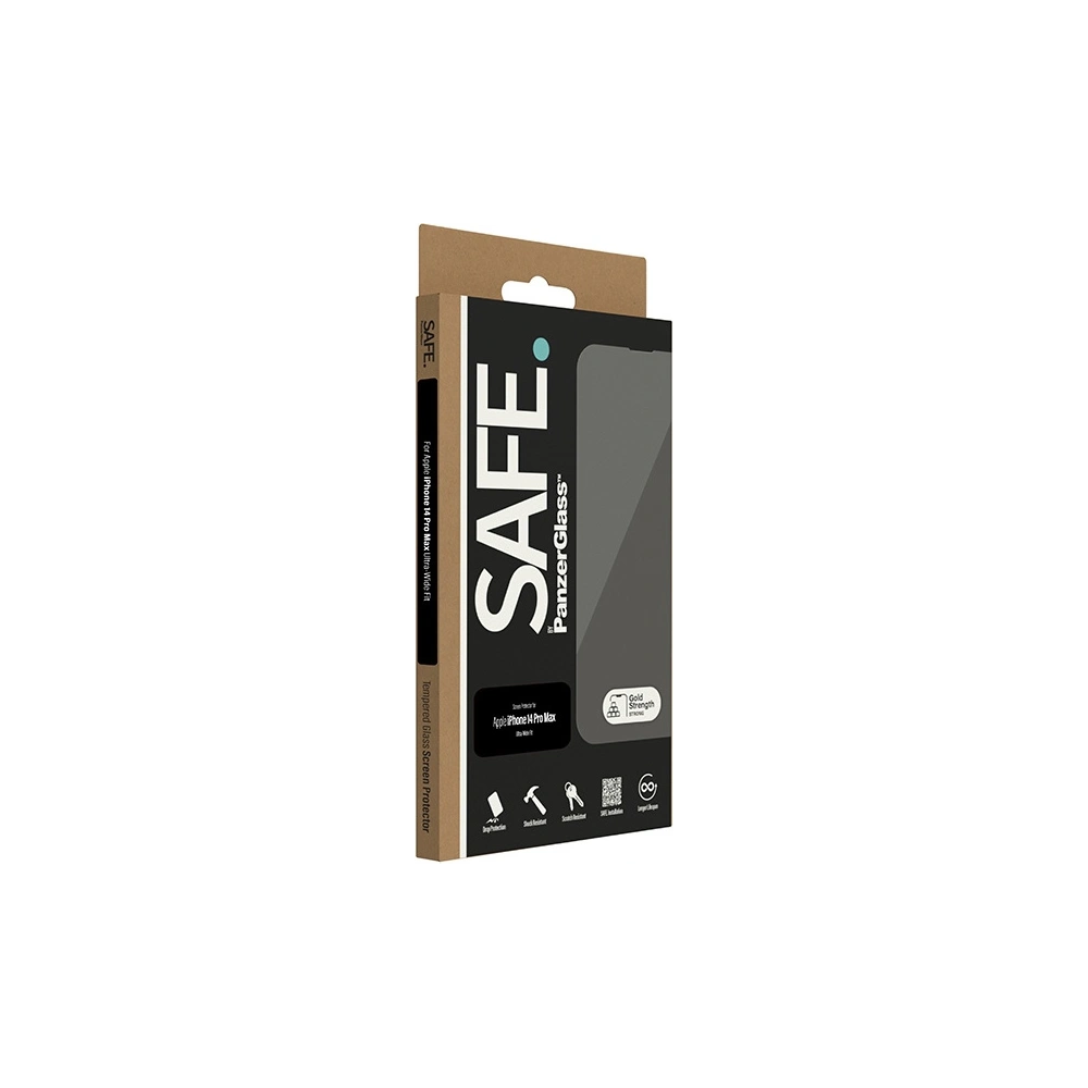 Hurtownia GSM - Zesílené sklo SAFE od PanzerGlass Apple iPhone 14 Pro Max Ochrana obrazovky Ultra-Wide Fit - PZG540 - {ean13} - Hurt
