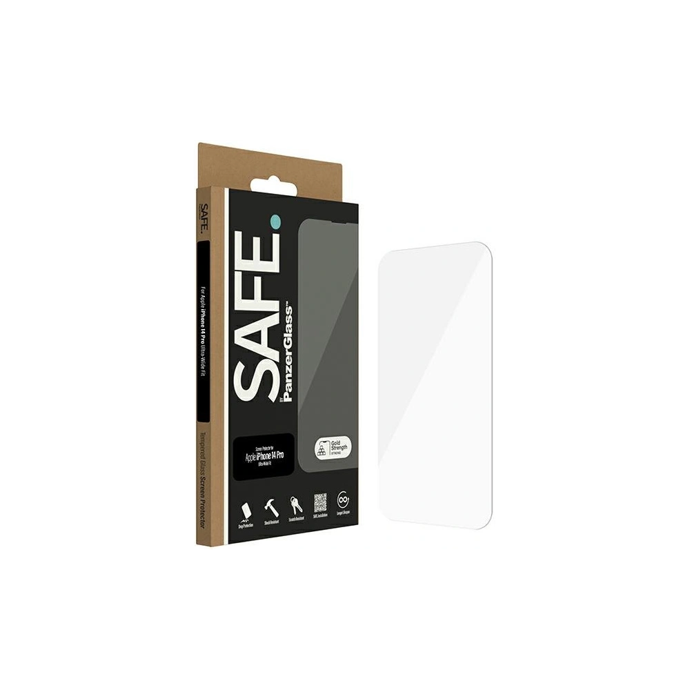Hurtownia GSM - Securizată SAFE de PanzerGlass Apple iPhone 14 Pro Protecție pentru ecran Ultra-Wide Fit - PZG541 - {ean13} - Hurt