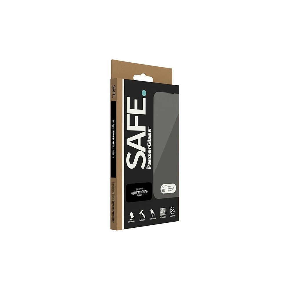 Hurtownia GSM - Securizată SAFE de PanzerGlass Apple iPhone 14 Pro Protecție pentru ecran Ultra-Wide Fit - PZG541 - {ean13} - Hurt