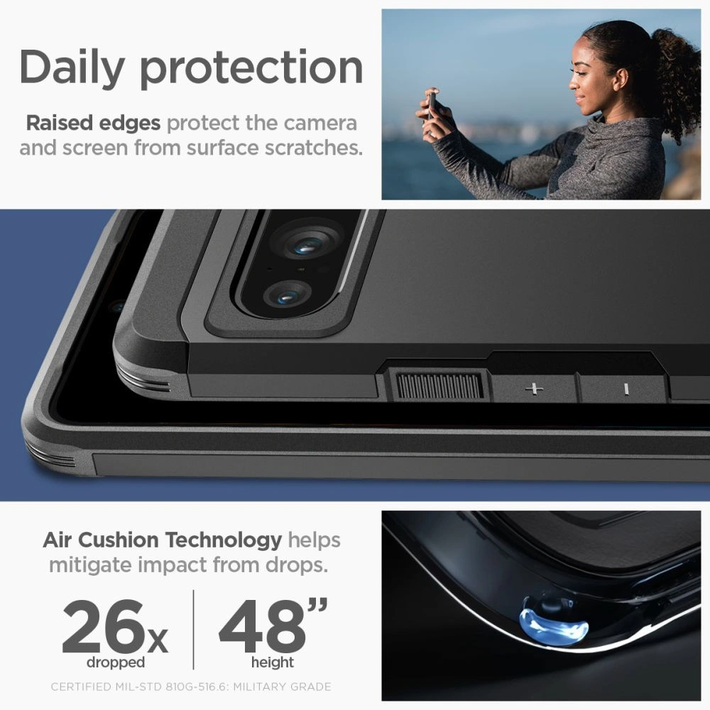 Hurtownia GSM - Etui Spigen Tough Armor Google Pixel 8 Pro Fekete - SPN3145 - {ean13} - Hurt