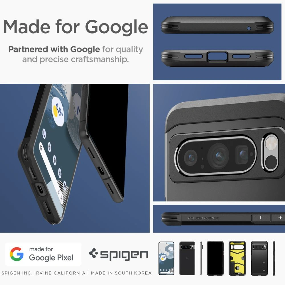 Hurtownia GSM - Etui Spigen Tough Armor Google Pixel 8 Pro Negru - SPN3145 - {ean13} - Hurt