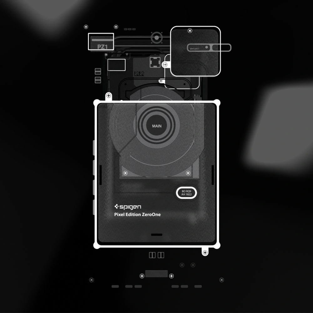 Hurtownia GSM - Case Spigen Ultra Hybrid Google Pixel 8 Zero One - SPN3146 - {ean13} - Hurt