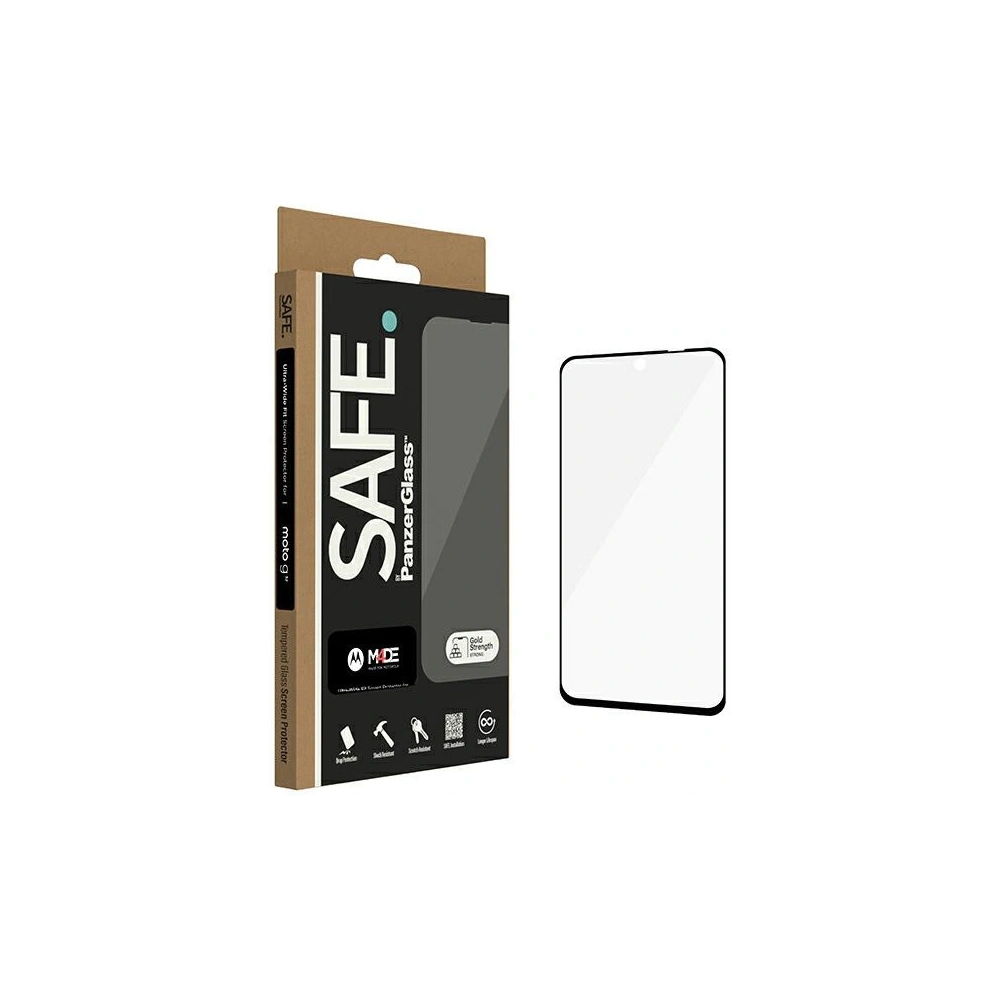 Hurtownia GSM - Tvrzené sklo SAFE od PanzerGlass pro Motorola Moto G32 Ochrana obrazovky Ultra-Wide Fit - PZG546 - {ean13} - Hurt