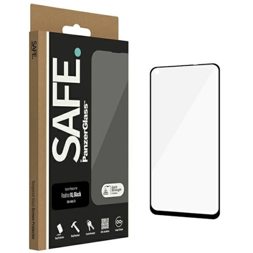 Szkło hartowane SAFE by PanzerGlass Realme 10 Screen Protection Ultra-Wide Fit czarne