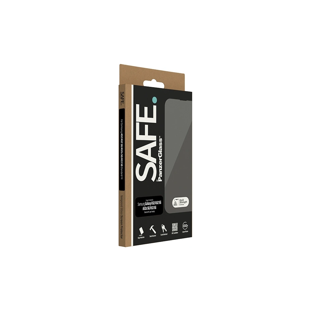 Hurtownia GSM - Sticlă temperată SAFE de la PanzerGlass Samsung Galaxy A52 / A52 5G / A52s 5G / A53 5G Protecție pentru ecran Ultra-Wide Fit - PZG552 - {ean13} - Hurt