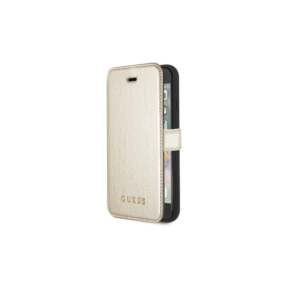 Hurtownia GSM - Etui Guess GUFLBKI8IGLGO Apple iPhone SE 2022/SE 2020/8/7 zlaté/book Iridescent - GUE009GLD - {ean13} - Hurt