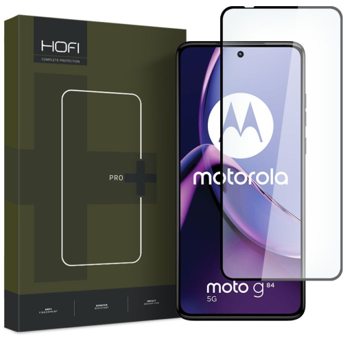 Hofi Distributor - 9319456606768 - HOFI429 - Hofi Glass Pro+ Motorola Moto G84 5G Black - B2B homescreen