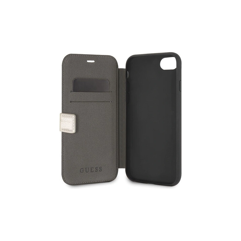 Hurtownia GSM - Etui Guess GUFLBKI8IGLGO Apple iPhone SE 2022/SE 2020/8/7 zlaté/book Iridescent - GUE009GLD - {ean13} - Hurt