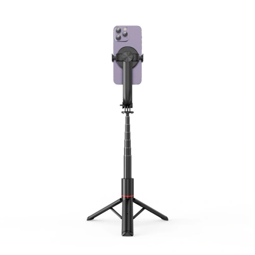 Kijek do selfie Tech-Protect L04s Wireless Selfie Stick Tripod MagSafe Black