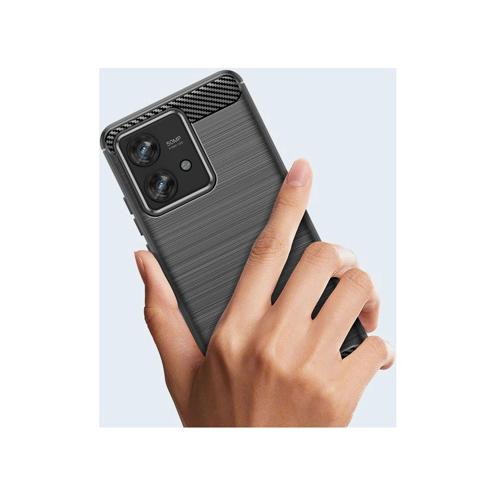 Hurtownia GSM - Etui Tech-Protect TPUCarbon Motorola Edge 40 Neo Fekete - THP2365 - {ean13} - Hurt