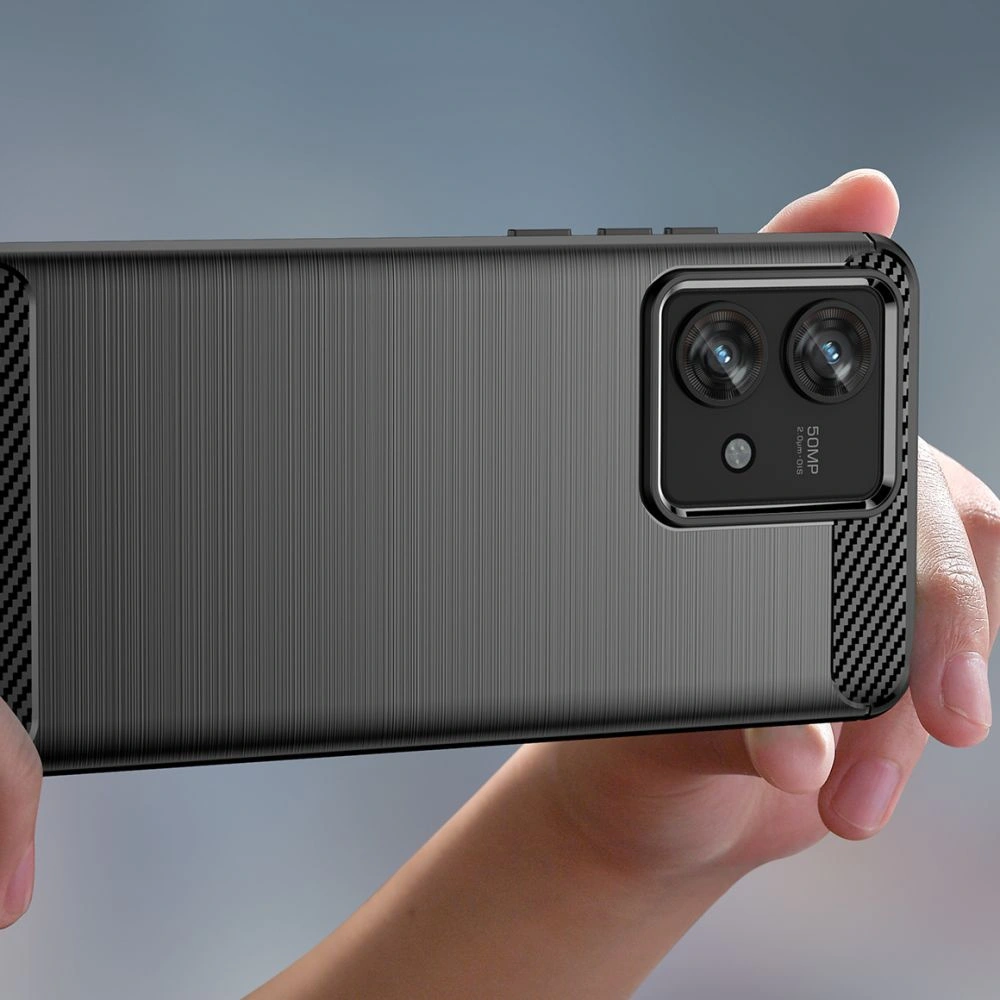 Hurtownia GSM - Etui Tech-Protect TPUCarbon Motorola Edge 40 Neo Fekete - THP2365 - {ean13} - Hurt