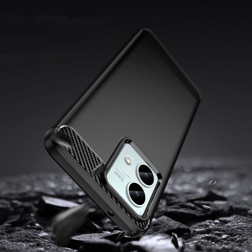 Etui Tech-Protect TPUCarbon Motorola Moto G84 5G Black