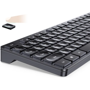 Hurtownia GSM - Tastatură wireless UGREEN KU004 2.4GHz neagră - UGR1746 - {ean13} - Hurt