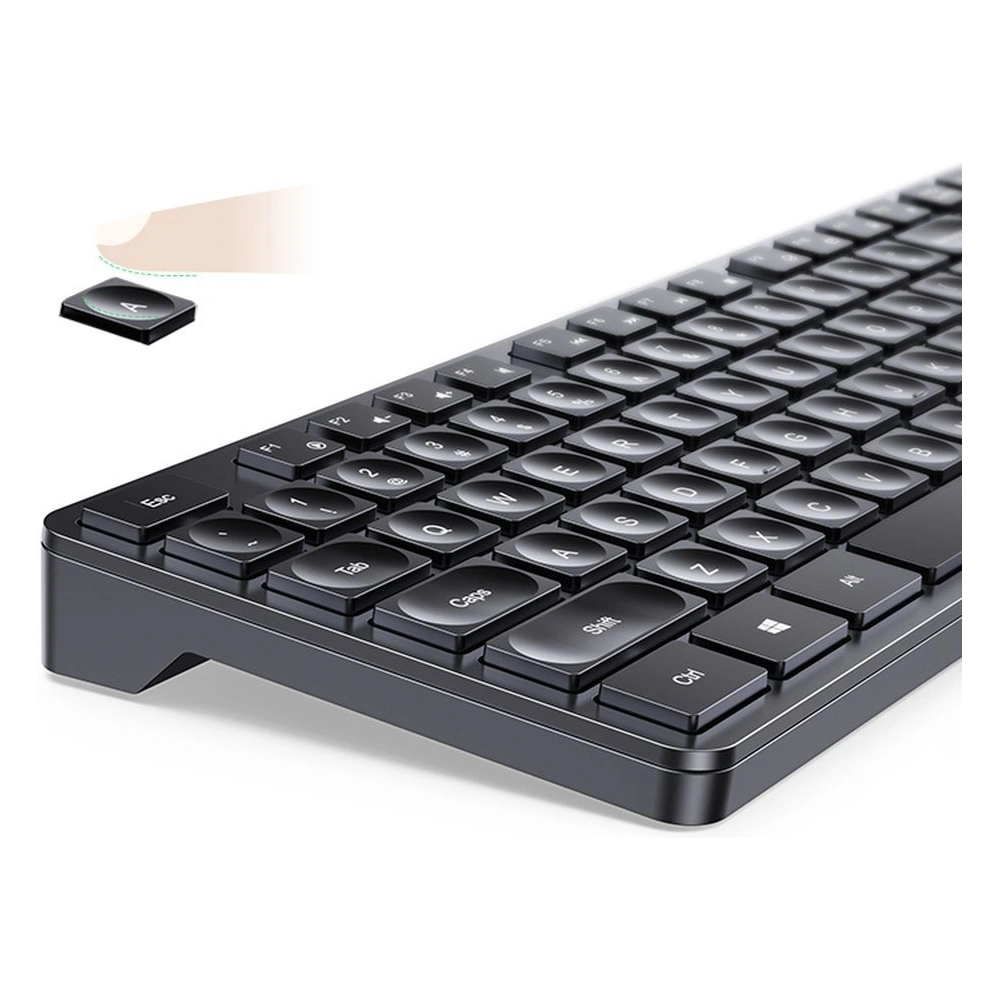 Hurtownia GSM - Tastatură wireless UGREEN KU004 2.4GHz neagră - UGR1746 - {ean13} - Hurt