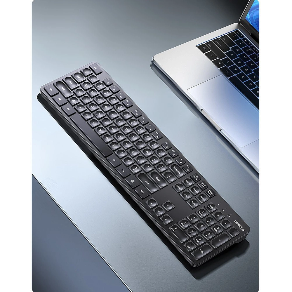 Hurtownia GSM - Tastatură wireless UGREEN KU004 2.4GHz neagră - UGR1746 - {ean13} - Hurt