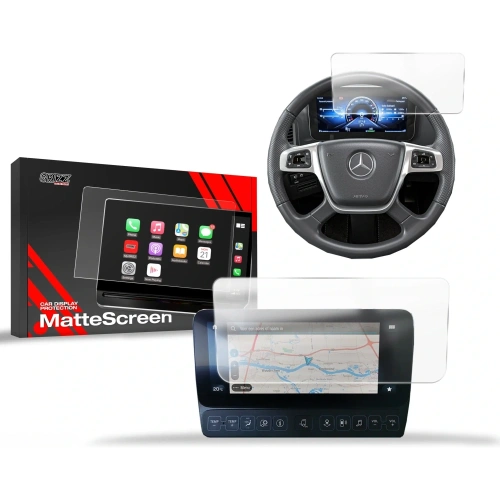 Folia matowa GrizzGlass CarDisplay Protection do Mercedes Arocs 2018-2024 [2w1]