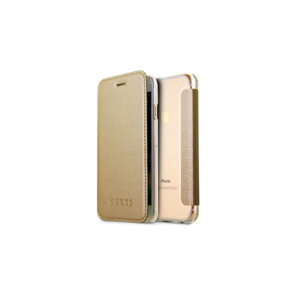 Hurtownia GSM - Etui Guess GUFLBKI8IGLTGO Apple iPhone SE 2022/SE 2020/8/7 zlaté/book Iridescent - GUE012GLD - {ean13} - Hurt