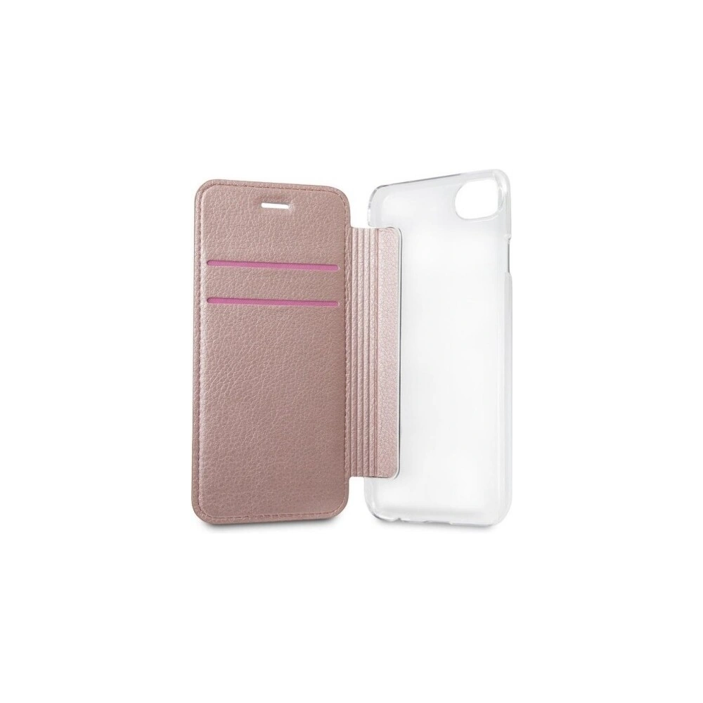 Hurtownia GSM - Etui Guess GUFLBKI8IGLTRG Apple iPhone SE 2022/SE 2020/8/7 růžově zlaté/book Iridescent - GUE013RS - {ean13} - Hurt