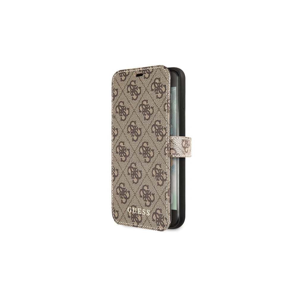 Hurtownia GSM - Etui Guess GUFLBKI8L4GB Apple iPhone 7/8 Plus hnědé/kávové knižní 4G - GUE014BR - {ean13} - Hurt