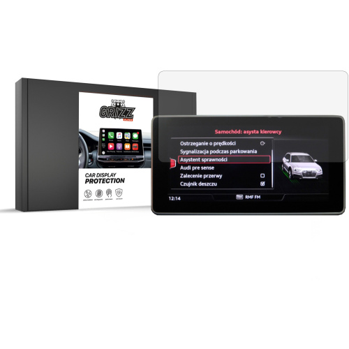 GrizzGlass Distributor - 5904063588497 - GRZ6973 - Matte GrizzGlass CarDisplay Protection Audi A4 B9 MMI 8,3" 2016-2019 - B2B homescreen