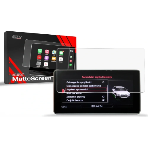 Folia matowa GrizzGlass CarDisplay Protection do Audi A5 Sportback F5 MMI 8,3" 2016-2019
