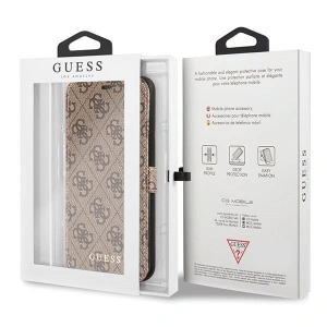 Hurtownia GSM - Etui Guess GUFLBKI8L4GB Apple iPhone 7/8 Plus brown/brązowy book 4G - GUE014BR - {ean13} - Hurt