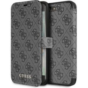 Hurtownia GSM - Case Guess GUFLBKI8L4GG Apple iPhone 7/8 Plus grau/szary Buch 4G - GUE015GRY - {ean13} - Hurt