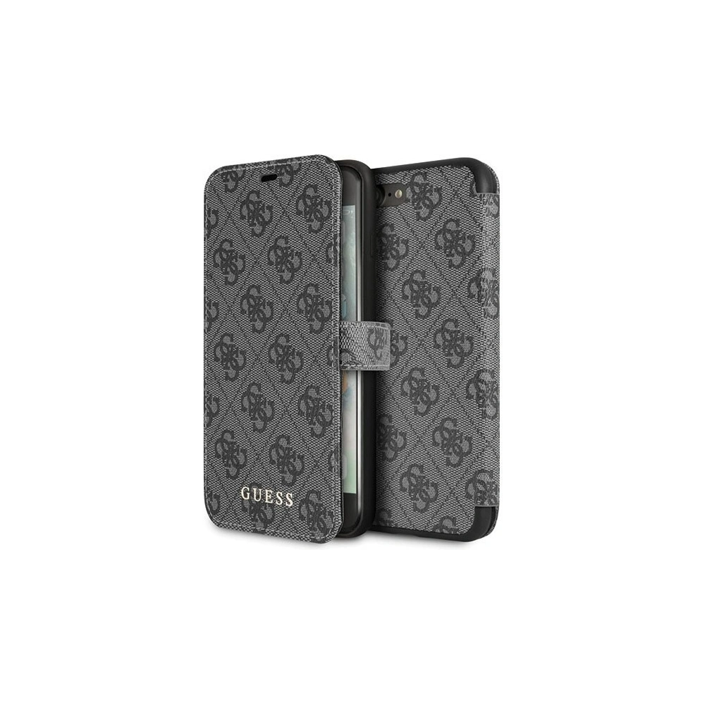 Hurtownia GSM - Etui Guess GUFLBKI8L4GG Apple iPhone 7/8 Plus šedá/kniha 4G - GUE015GRY - {ean13} - Hurt