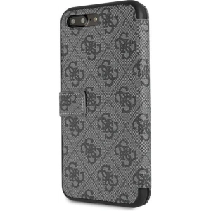 Hurtownia GSM - Etui Guess GUFLBKI8L4GG Apple iPhone 7/8 Plus grey/szary book 4G - GUE015GRY - {ean13} - Hurt