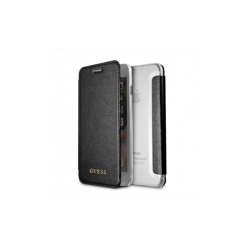 Hurtownia GSM - Etui Guess GUFLBKI8LIGLTBK Apple iPhone 7/8 Plus černý/black book Iridescent - GUE017BLK - {ean13} - Hurt