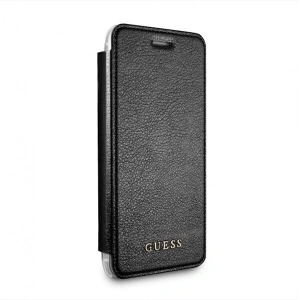 Hurtownia GSM - Case Guess GUFLBKI8LIGLTBK Apple iPhone 7/8 Plus schwarz/black Buch Iridescent - GUE017BLK - {ean13} - Hurt