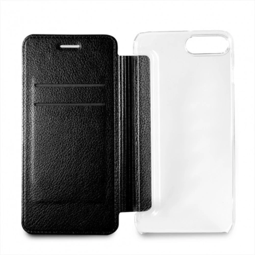 Etui Guess GUFLBKI8LIGLTBK Apple iPhone 7/8 Plus czarny/black book Iridescent