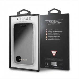 Hurtownia GSM - Etui Guess GUFLBKI8LIGLTBK Apple iPhone 7/8 Plus czarny/black book Iridescent - GUE017BLK - {ean13} - Hurt