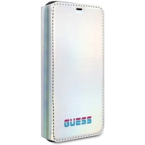 Hurtownia GSM - Etui Guess GUFLBKN58BLD Apple iPhone 11 Pro stříbrný/silver book Iridescent - GUE018SLV - {ean13} - Hurt