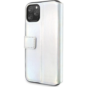 Hurtownia GSM - Etui Guess GUFLBKN58BLD Apple iPhone 11 Pro stříbrný/silver book Iridescent - GUE018SLV - {ean13} - Hurt