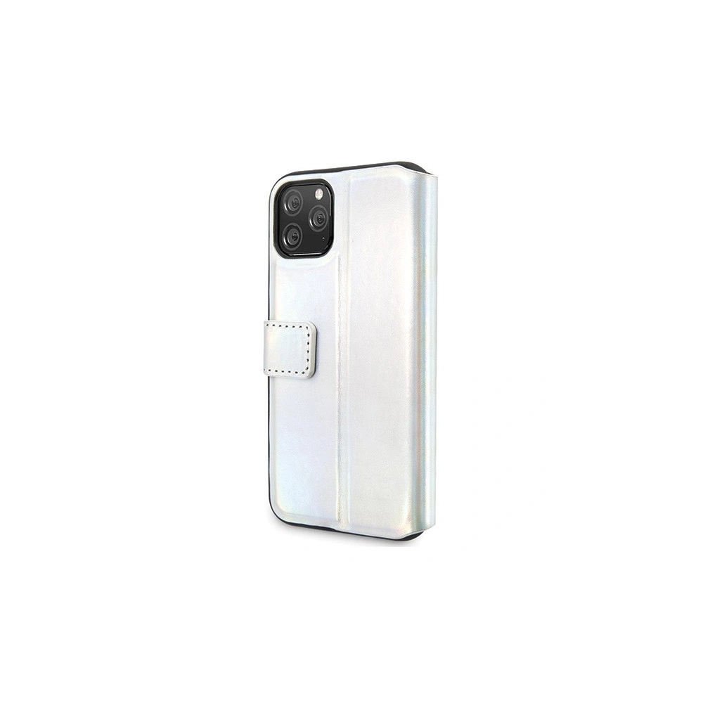 Hurtownia GSM - Etui Guess GUFLBKN65BLD Apple iPhone 11 Pro Max stříbrný/silver book Iridescent - GUE020SLV - {ean13} - Hurt