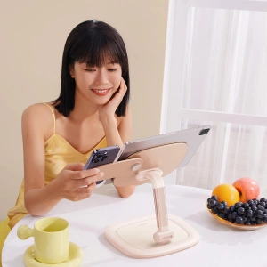 Hurtownia GSM - Regulovatelný stojan na telefon / tablet Baseus Seashell Series růžový - BSU4673 - {ean13} - Hurt