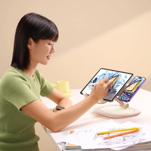 Hurtownia GSM - Regulovatelný stojan na telefon / tablet Baseus Seashell Series růžový - BSU4673 - {ean13} - Hurt