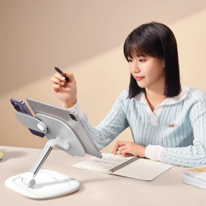 Hurtownia GSM - Regulovatelný stojan na telefon / tablet Baseus Seashell Series bílý - BSU4674 - {ean13} - Hurt