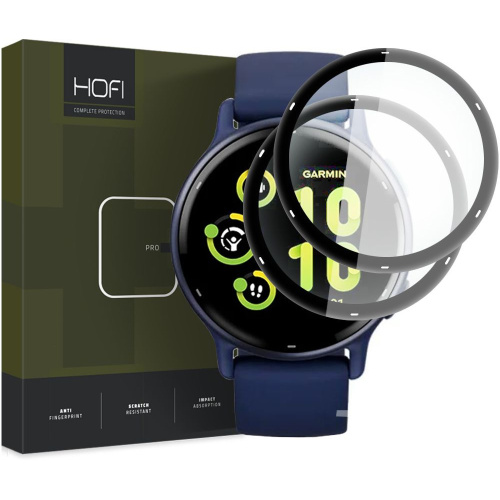 Hurtownia Hofi - 9319456607123 - HOFI430 - Szkło hybrydowe Hofi Hybrid Pro+ Garmin Vivoactive 5 Black [2 PACK] - B2B homescreen