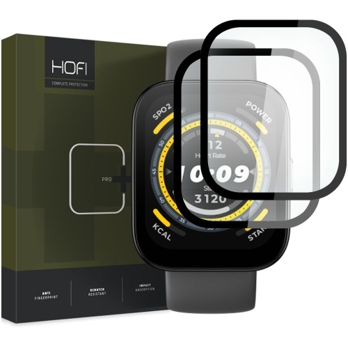 Hofi Distributor - 9319456607178 - HOFI431 - Hofi Hybrid Pro+ Amazfit Bip 5 Black [2 PACK] - B2B homescreen