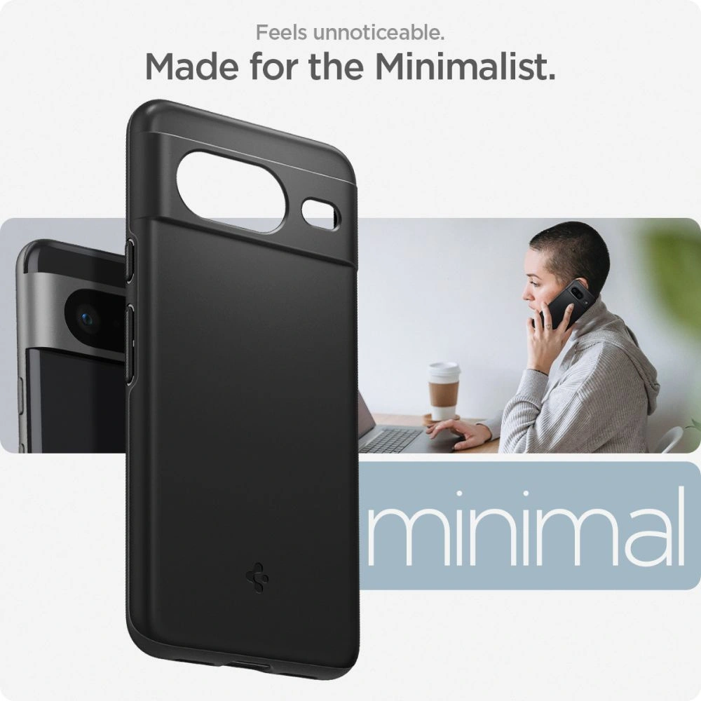 Hurtownia GSM - Case Spigen Thin Fit Google Pixel 8 Schwarz - SPN3147 - {ean13} - Hurt