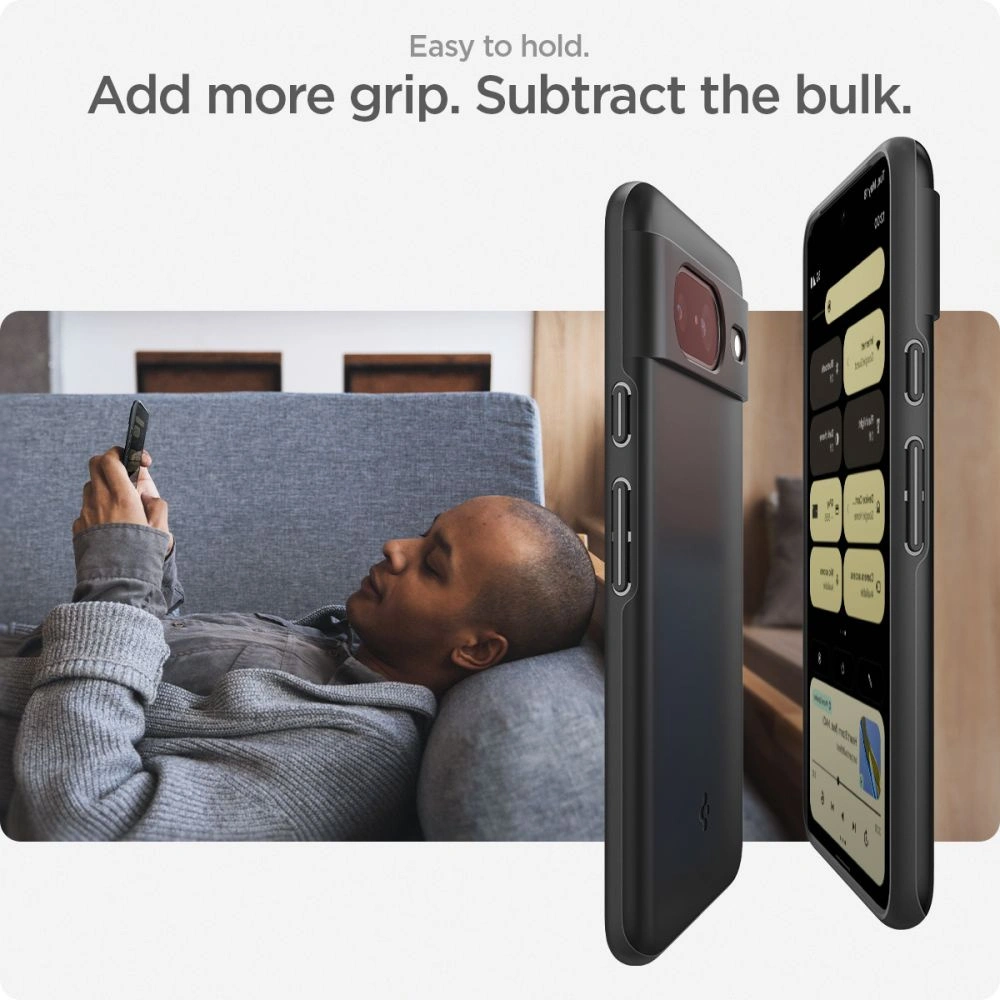 Hurtownia GSM - Etui Spigen Thin Fit Google Pixel 8 Černé - SPN3147 - {ean13} - Hurt