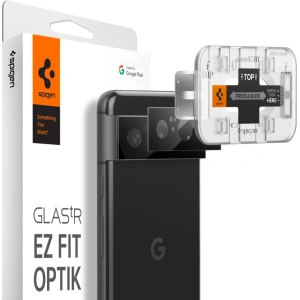 Spigen Optik.tr ez Fit Camera Protector Google Pixel 8 Black [2 PACK]