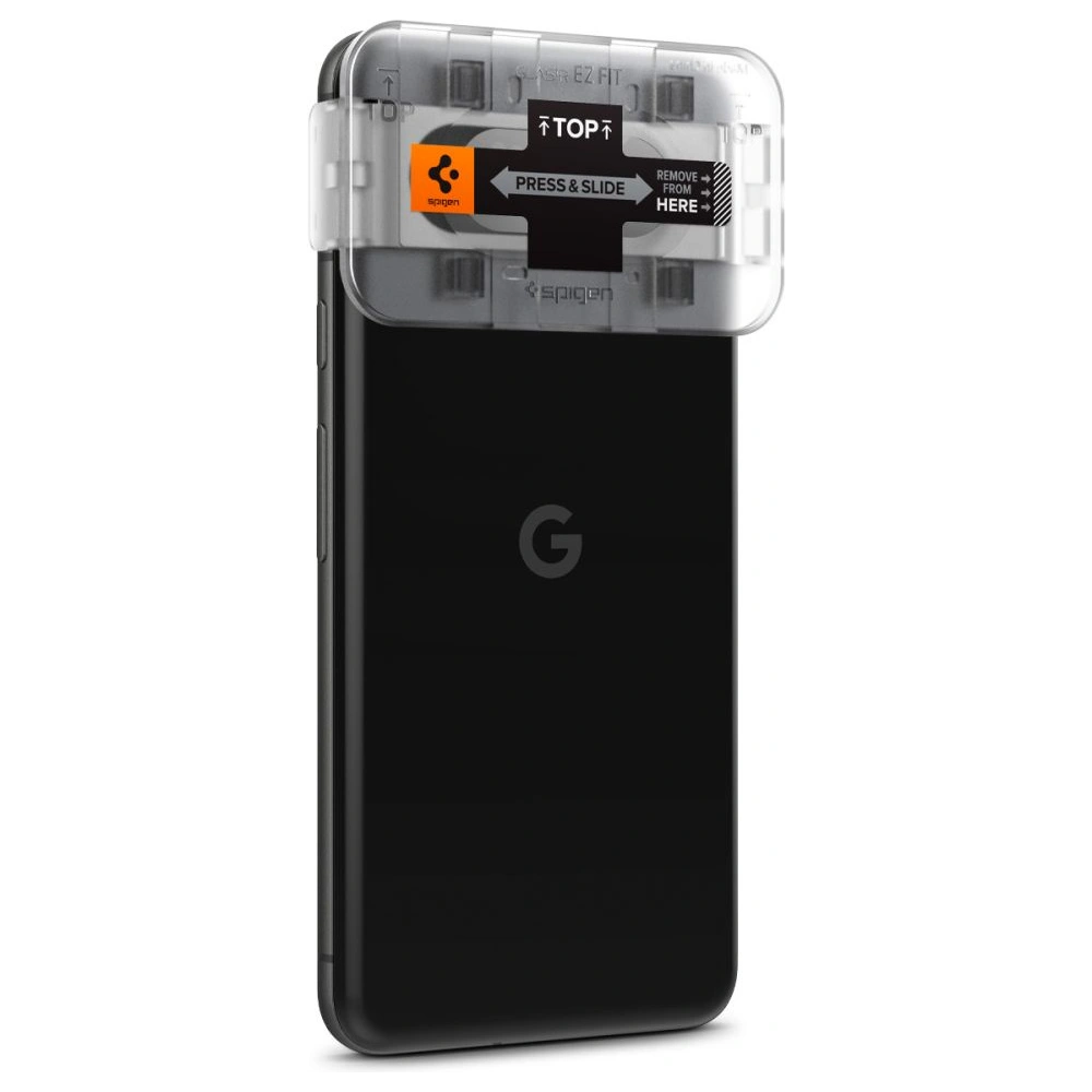 Hurtownia GSM - Hartglas für Spigen Optik.tr ez Fit Kamera-Schutz Google Pixel 8 Schwarz [2 PACK] - SPN3148 - {ean13} - Hurt