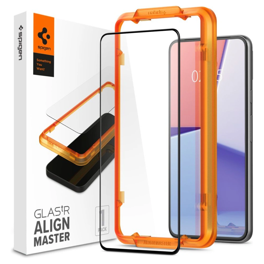 Hurtownia GSM - Gehärtetes Glas Spigen GLAS.tR AlignMaster FC Google Pixel 8 Schwarz - SPN3149 - {ean13} - Hurt