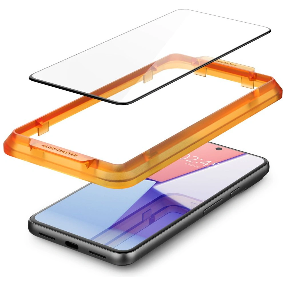 Hurtownia GSM - Gehärtetes Glas Spigen GLAS.tR AlignMaster FC Google Pixel 8 Schwarz - SPN3149 - {ean13} - Hurt
