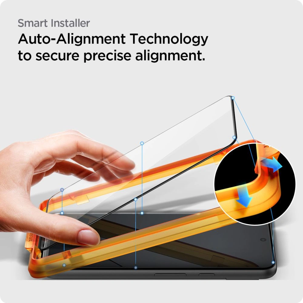 Wholesale Spigen GLAS.tR AlignMaster FC Google Pixel 8 Black - SPN3149 - {ean13} - Hurt