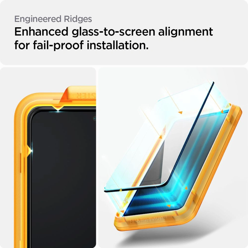 Hurtownia GSM - Gehärtetes Glas Spigen GLAS.tR AlignMaster FC Google Pixel 8 Schwarz - SPN3149 - {ean13} - Hurt