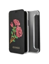 Hurtownia GSM - Etui Guess GUFLBKPXEROBK Apple iPhone X black/czarny book Flower Desire - GUE023BLK - {ean13} - Hurt